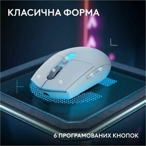 Souris de jeu Logitech G G305 X SUPERLIGHT - Bluetooth/Radio Fréquence - USB Type A, USB Type C - 6 Bouton(s) - 6 Boutons 