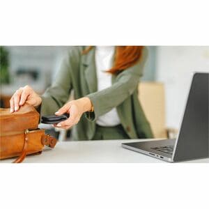 Logitech Mobi Fold for Business Travel Mouse - Bluetooth/Radio Frequency - USB Type C - PixArt PAW3222 - 4 Button(s) - 2 P