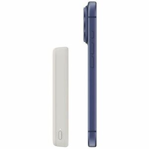 Belkin BoostCharge Stromspeicher - Sand - für Qi2-fähiges Gerät, iPhone, MagSafe-fähiges Gerät, AirPod, Android-Gerät, Sma