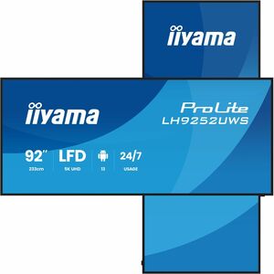 iiyama ProLite LH9252UWS-B1AG 2336,80 mm 5K LCD Collaboration Display - ARM Cortex A76 + A55 - 8 GB - 21:9 Seitenverhältni