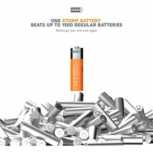 Xtorm XRB2A Battery - Lithium Ion (Li-Ion) - 4 / Pack - For Remote Control, Smoke Detector, Mouse, Video Game Controller, 