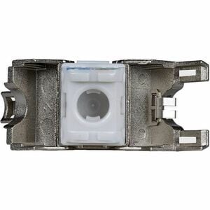StarTech.com Jack Keystone Cat6a Blindé, Lot de 10 Prises Ethernet RJ45 Keystone, Prise Murale STP Cat6a, 180 Degrés Sans 