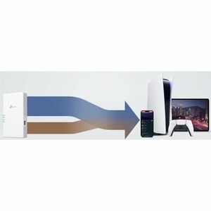 TP-Link RE220BE Dual Band Wi-Fi 7 IEEE 802.11 a/b/g/n/ac/ax/be 3.60 Gbit/s Wireless Range Extender - Yes - 2.40 GHz, 5 GHz