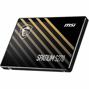 MSI SPATIUM S270 960 GB Solid State Drive - 2.5" Internal - SATA (SATA/600) - Desktop PC, Notebook Device Supported - 500 