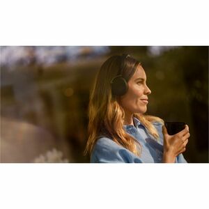 Jabra Evolve3 65 Flex Wired/Wireless On-ear, Over-the-head Stereo Headset - Black - Binaural - Supra-aural - 3000 cm - Blu