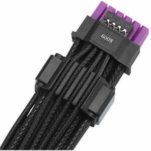 The ROG Equalizer is an etched 12V-2x6 PCIe cable that delivers balanced PSU-to-ROG Equalizer power to minimize current va