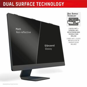 Displex Privacy Safe 3H Blendfrei Blickschutzfilter für Universal - für 55,9 cm (22 Zoll) Widescreen LCD Monitor - 16:10 -
