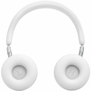JBL Live 680NC Wired/Wireless Over-the-head, On-ear Stereo Headset - White - Binaural - Circumaural - Bluetooth - 32 Ohm -