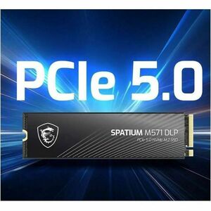 MSI SPATIUM M571 2 TB Solid State Drive - M.2 2280 Internal - PCI Express NVMe (PCI Express NVMe 5.0 x4) - Notebook, Deskt