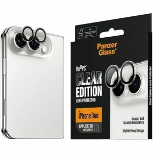 PanzerGlass Hoops Camera Lens Protector - Transparent - Glass, Metal