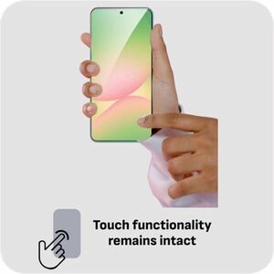 Protecteur écran pour Samsung Galaxy A37, Galaxy A57 Just in Case En verre trempé Transparent - Pour SuperBright Smartphon