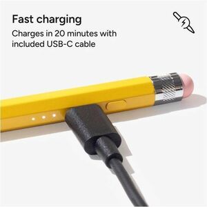 ZAGG Stylus - Capacitive Touchscreen Type Supported - Yellow - iPad Device Supported