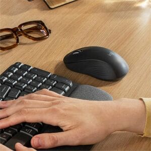 Logitech Signature M550 L Rato - Bluetooth/Radiofrequência - USB - Ótico - 3 Taste(n) - Grafite - PC, Mac - Sem fios - 10 