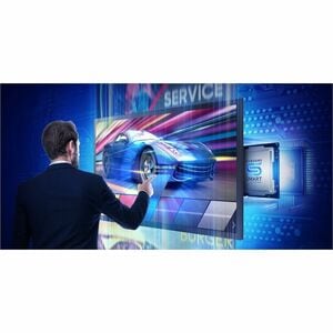 Samsung QM55B-T 1397 mm LCD Digital Signage Display - 24 Hours/7 Days Operation - Vertical Alignment (VA) - Touchscreen - 
