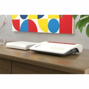 FRITZ! FRITZ!Box 4630 Wi-Fi 7 IEEE 802.11 a/g/n/ac/ax/be Ethernet Wireless Router - Dual Band - 2.40 GHz ISM Band - 5 GHz 