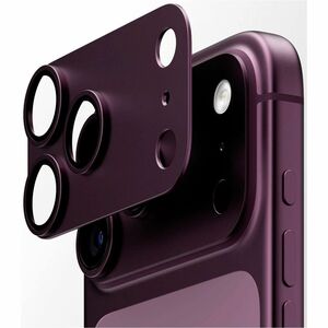 PanzerGlass Fender Camera Lens Protector - Dark Cherry - Glass, Aluminium