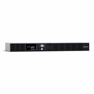 CyberPower OR500LCDRM1U Smart App LCD UPS Systems - 500VA/300W, 120 VAC, NEMA 5-15P, 1U, Rackmount, 6 Outlets, LCD, PowerP