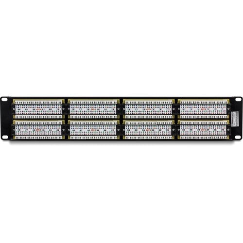 TRENDnet TC-P48C6 48 Port(s) Network Patch Panel - 48 x RJ-45 - 48 x RJ-11 - 19" Wide