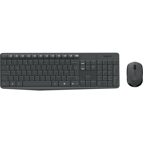 MK235 COMBO CLAVIER SOURIS SANS FIL GREY-FRA-2.4GHZ