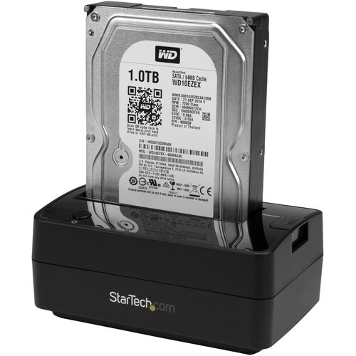StarTech.com Docking Station USB 3.1 (10Gbps) / eSATA a SATA III de 1 Bahía para Discos Duros y SSDs 2.5/3.5" con Bahía de