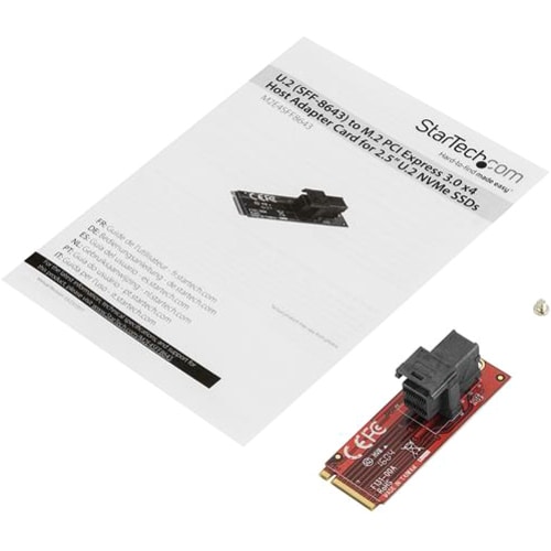 StarTech.com M.2 to U.2 Adapter - TAA Compliant