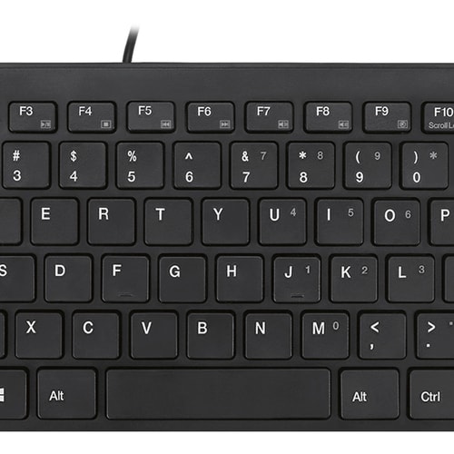 78KEY SLIM MINI USB KEYBOARD INTEGRATED MULTIMEDIA HOT KEYS