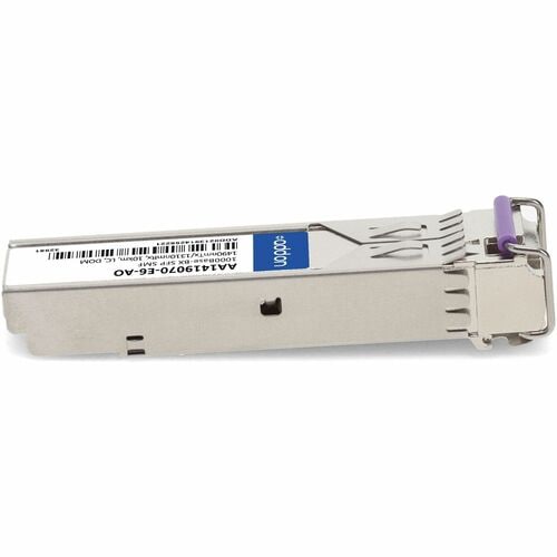 AddOn AA1419070-E6-AO SFP (mini-GBIC) - 1 x LC 1000Base-BX Network - For Data Networking - Optical Fiber - Single-mode - G