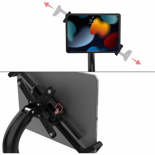PREMIUM SECURITY SWAN NECK STAND FOR 7-14IN TABLETS