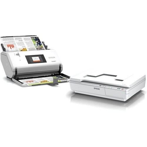 Epson WorkForce DS-30000 Large Format Sheetfed Scanner - 600 dpi Optical - 30-bit Color - 30-bit Grayscale - 70 ppm (Mono)