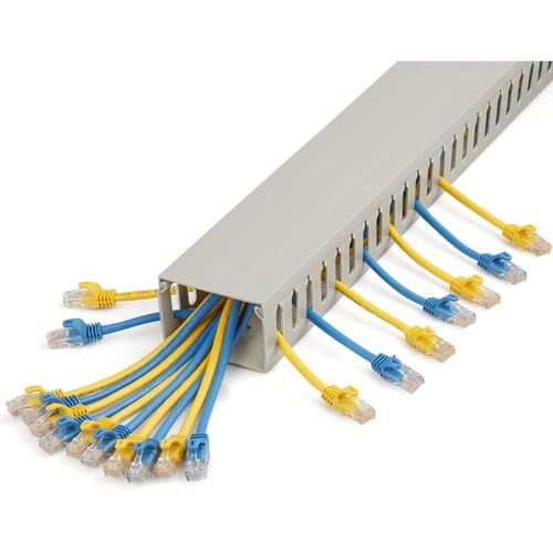 Cable Raceway Fastener SLOTTED CABLE RACEWAY W/ COVER