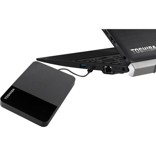 Toshiba Canvio Ready HDTP320EK3AA 2 TB Portable Hard Drive - 2.5" External - Black - USB 3.2 (Gen 1)