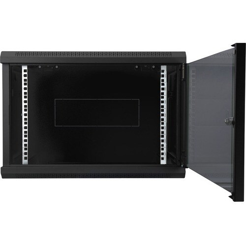 Digitus Dynamic Basic 12U Wandmontierbar Rackschrank für LAN-Schalter, Patchfeld - 482,60 mm Rack-Breite x 365 mm Regaltie