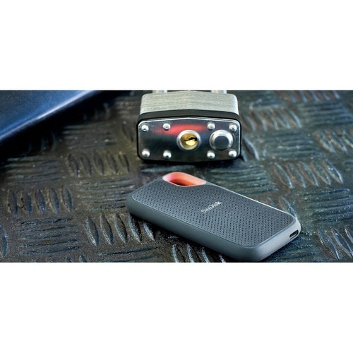 SanDisk Extreme SDSSDE61-1T00-G25 1 TB Portable Solid State Drive - External - Smartphone, Desktop PC, Notebook, Workstati