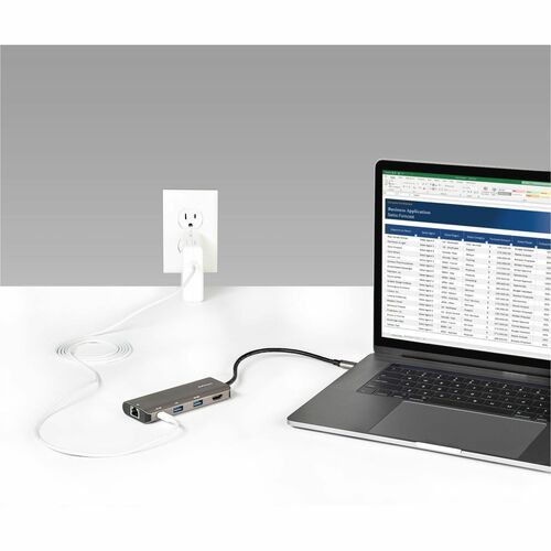 USB C MULTIPORT ADAPTER 10GBPS GEN2- 4K 30HZ HDMI 100W PD