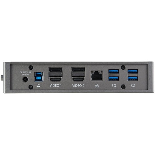 StarTech.com USB 3.1 (Gen 1) Type B Docking Station for Notebook, Monitor - USB Type-C - Network (RJ-45) - HDMI - DisplayP