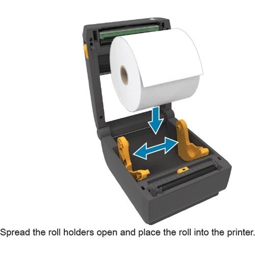 Zebra ZD421d Desktop Direct Thermal Printer - Monochrome - Label/Receipt Print - USB - USB Host - Bluetooth - Near Field C