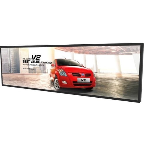 AllSee WS37HD8 37"" LCD Digital Signage Display - Cortex A17 1.60 GHz - 2 GB DDR3 SDRAM - 1920 x 540 - LED - 1000 cd/m² - 