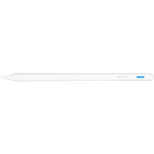 Targus AMM174AMGL Stylus - Capacitive Touchscreen Type Supported - 1.70 mm - Active - Replaceable Stylus Tip - White - Tab