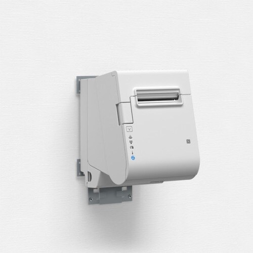 Epson TM-T88VII Direct Thermal Printer - Monochrome - Wall Mount - Receipt Print - Ethernet - USB - USB Host - EU - With C