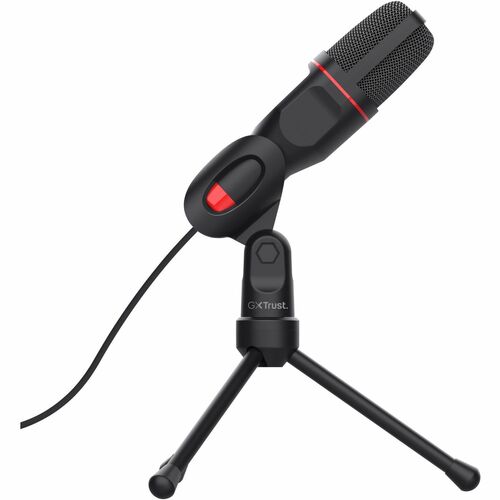 MikrofonTrust Gaming 212 - Kabelgebunden - Kondensator - Omnidirektional - 1,80 m - USB, Audio Line-Out - Desktop, Handhel