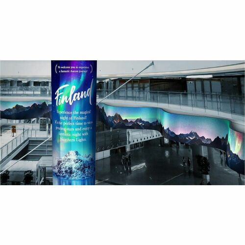Samsung IF025R-F LCD Digital Signage Display - High Dynamic Range (HDR) - 96 x 216 - LED - 1000 cd/m²Wireless LAN - Black