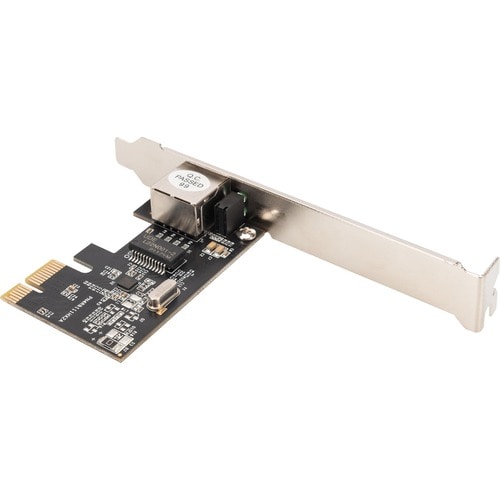 Digitus DN-10130-1 Gigabit Ethernet Card for PC - 10/100/1000Base-T - Plug-in Card - PCI Express x1 - Low Profile Bracket 