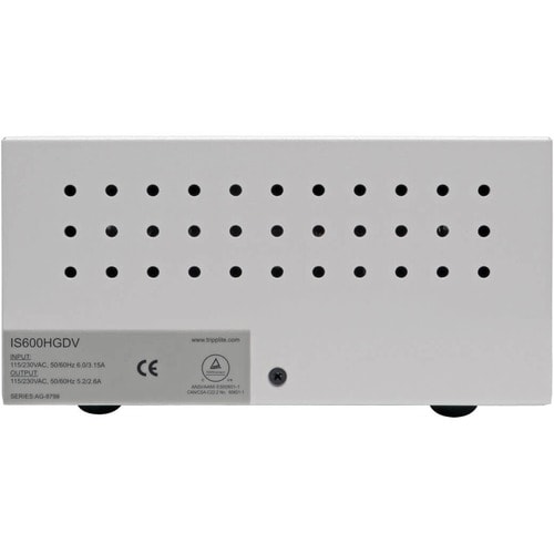 ISOLATION TRANSFORMER 115/230V MEDICAL GRADE C14 INLET 6 C13 OU