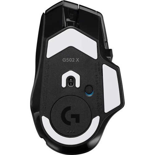 Logitech G G502 X Gaming Mouse - USB - Optical - 13 Programmable Button(s) - Black - Cable/Wireless - 25600 dpi - Scroll W