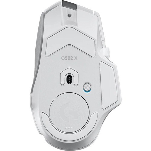 Logitech G G502 X PLUS Gaming Mouse - Radio Frequency - USB Type A - Optical - 13 Button(s) - White - Cable/Wireless - 2.4