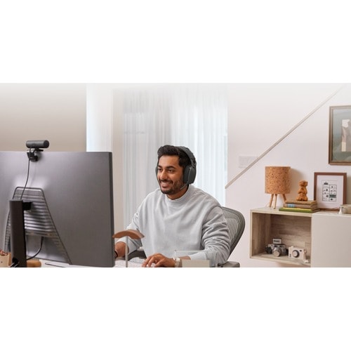 Logitech Zone Vibe Wireless UC Headphones with Bluetooth Adapter - GRAPHITE