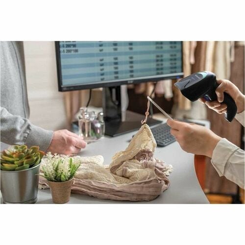 QM2500 433 MHZ KIT USB 2D MP BLACK BASE STATION USB CABLE