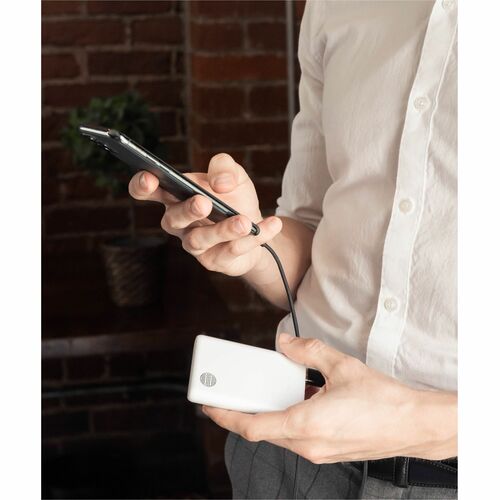 Our Pure Planet Stromspeicher - für Smartphone, Smartwatch - 5000 mAh - 2,10 A - 2 x USB