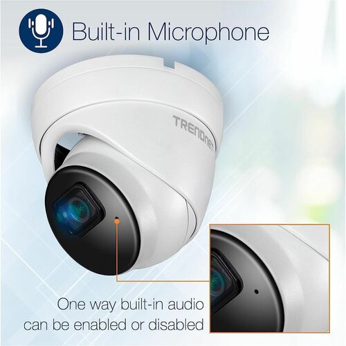 INDOOR / OUTDOOR 5 MP POE DAY/NIGHT DOME NETWORK CAMERA
