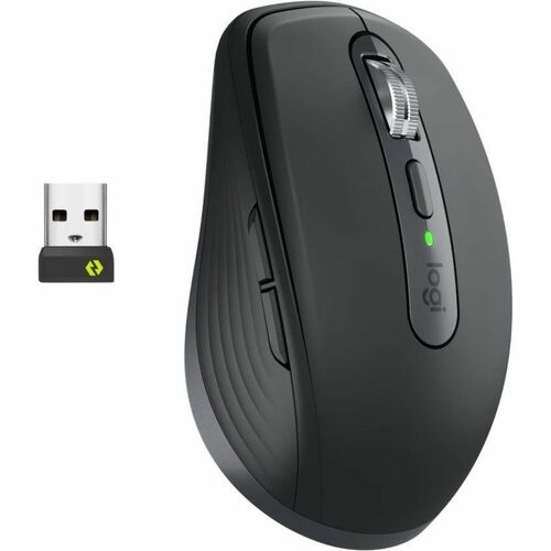 Logitech MX Anywhere 3S for Business Maus - Bluetooth - USB Typ-A - Darkfield - 6 Taste(n) - Graphit - Kabellos - 10 m - w
